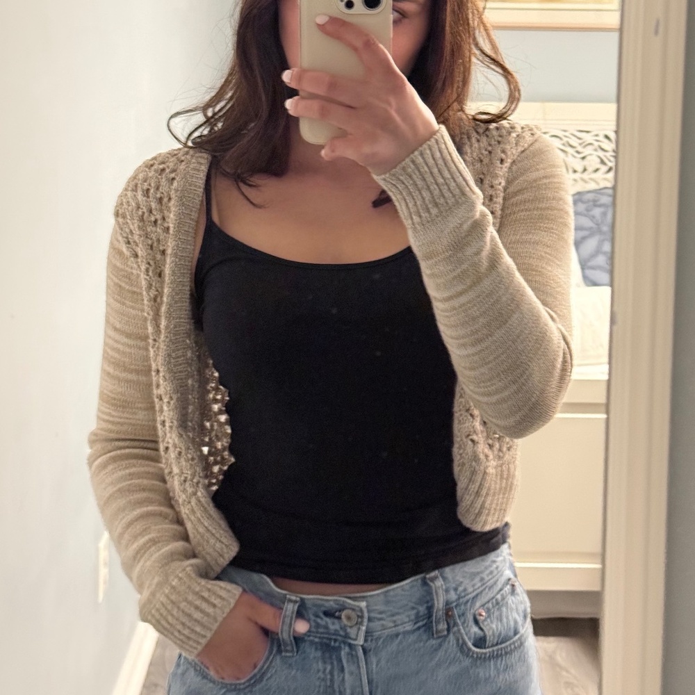 Converse One Star Crochet Sweater